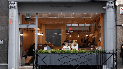 Interior of Kiss the Hippo Coffee in London W1W 8SG