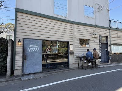 Interior of Little Nap Coffee Stand in Tokyo 151-0053