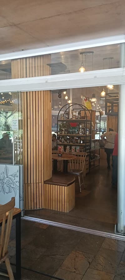 Interior of Café Orígenes Antioquia in Antioquia