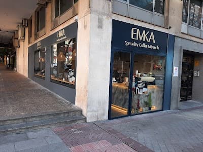 Interior of Emka Coffee Specialty & Brunch in 8