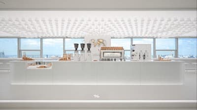 Interior of % Arabica Bangkok Empire Tower in Krung Thep Maha Nakhon 10120