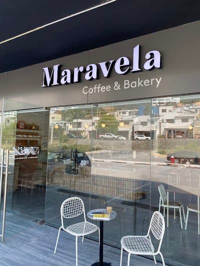 Interior of Maravela Coffee & Bakery in N.L.