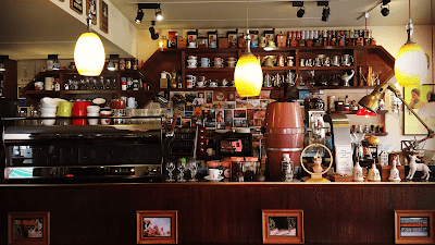 Interior of RUFOUS COFFEE in Taipei City