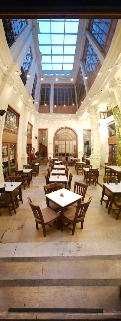 Interior of Arte y Pasion Café in Bogotá