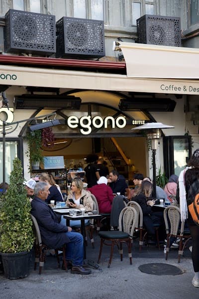 Interior of Egono Galata in Taksim/İstanbul
