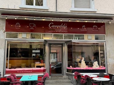 Interior of Konditorei Caredda in Zürich
