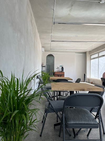 Interior of Continuum Café in N.L.