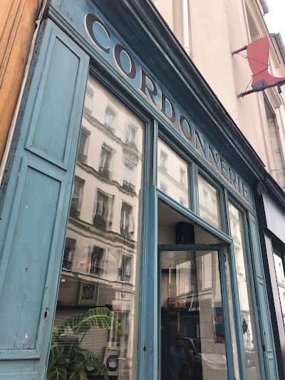 Interior of Boot Café in Paris