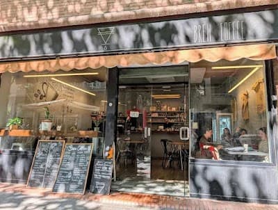 Interior of Brew Coffee in Barcelona