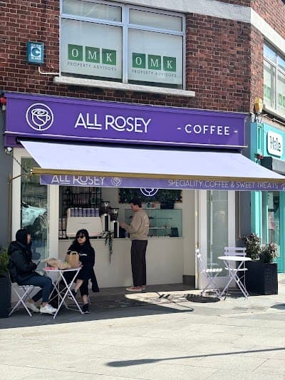 Interior of All Rosey Coffee in D02 AV82