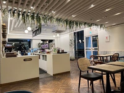 Interior of Bird The Cafe in Seoul