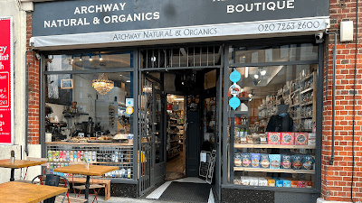 Interior of Archway Natural & Organics in London N19 3TD