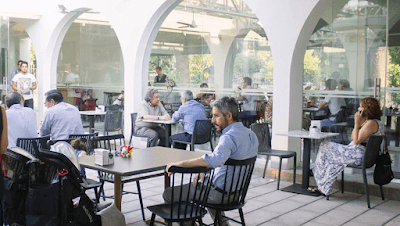 Interior of Dolce & Salato Caffé in Región Metropolitana