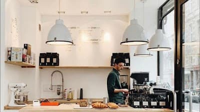 Interior of My Little Cup in Bruxelles