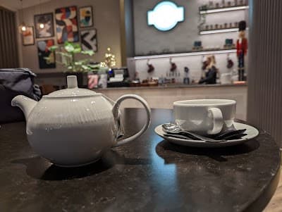 Interior of Red Bean Roastery Coffee Shop in Manchester M1 7DF