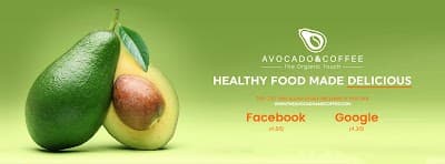 Avocado & Coffee Organic Cafe in London atmosphere