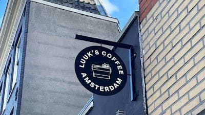 Luuk's Coffee Noordermarkt atmosphere
