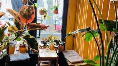 Interior of The Rabbit Café in Berlin