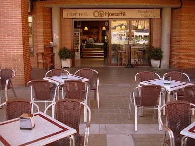 Interior of Roscaffé in Madrid