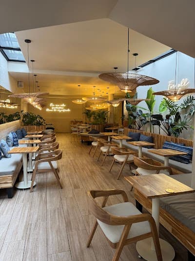 Interior of Libertario Coffee Roasters- Calle 93 in Bogotá