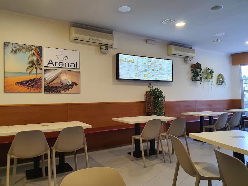 Interior of Café Arenal in A Coruña