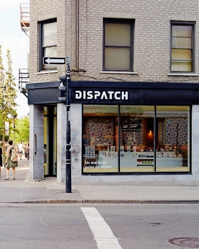 Interior of Dispatch Coffee in QC H2W 1Y4