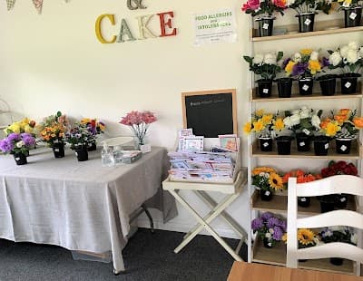 Interior of Hearts and Flowers Cafe & Florists in Stafford ST18 0XZ