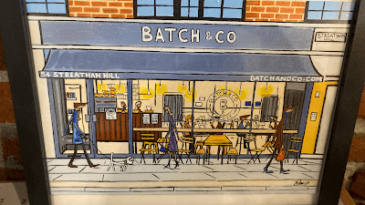 Interior of Batch & Co Coffee SW2 (Streatham Hill) in London SW2 4RD