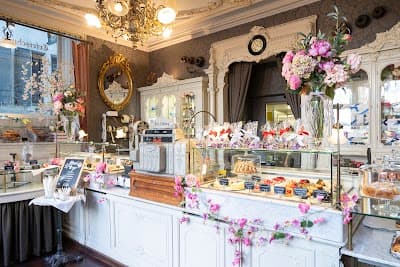 Interior of Café & Conditorei 1842 in Zürich