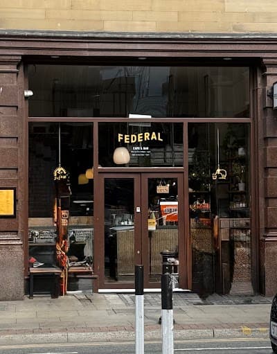 Interior of Federal Cafe Bar in Manchester M3 3ND