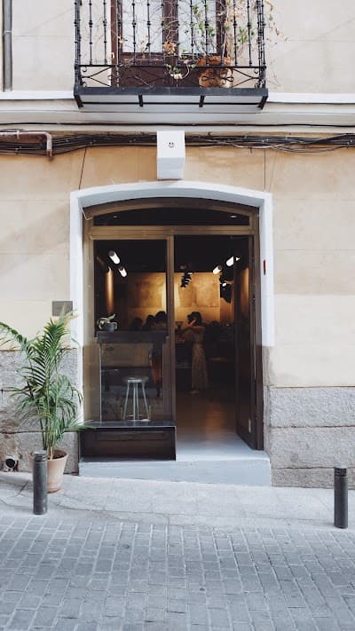 Interior of Acid Café in Madrid