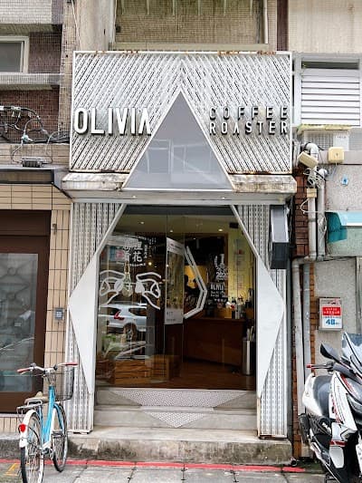 Interior of Olivia Coffee Roaster in Taipei City