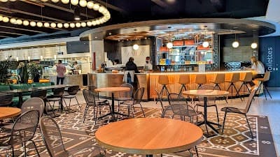 Interior of Amea Café in QC H3A 1H6