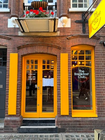 Interior of The Breakfast Club Seven Dials in London WC2H 9PJ