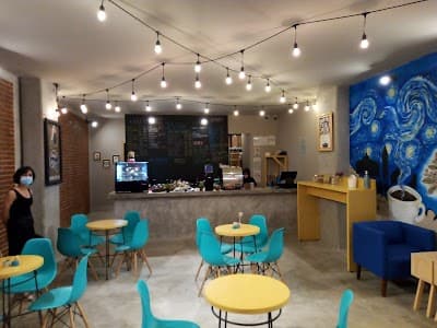 Interior of Casa Barista in CDMX