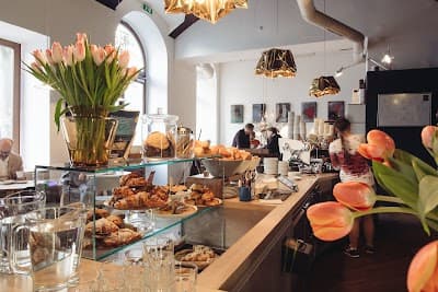 Interior of Balthasar Coffee Bar in Wien