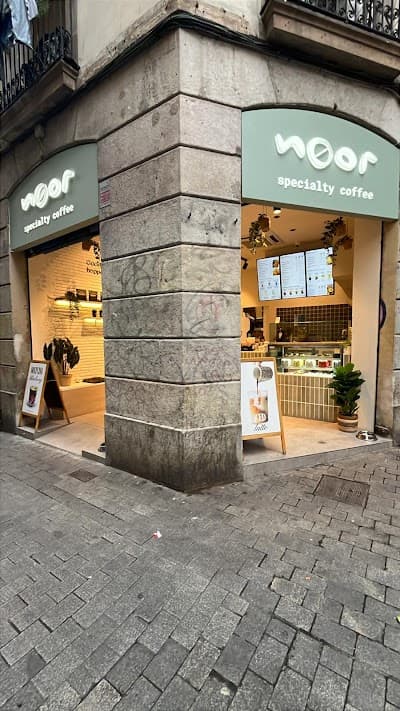 Interior of Noor - Specialty Coffee | Raval in Barcelona