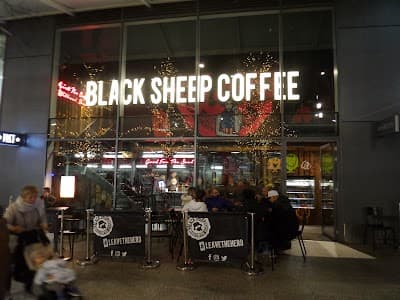 Interior of Black Sheep Coffee - Westfield Shepherds Bush in London W12 7GA
