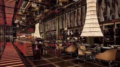 Interior of The Lounge & Bar | The Ritz-Carlton, Hong Kong in Tsim Sha Tsui