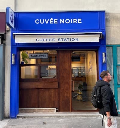 Interior of Cuvée Noire in Paris