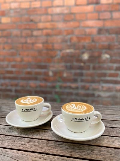 Interior of Bonanza Coffee Roasters in Berlin