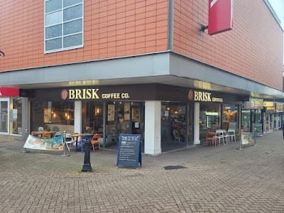 Interior of Brisk Coffee Co Hanley in Stoke-on-Trent ST1 1PF