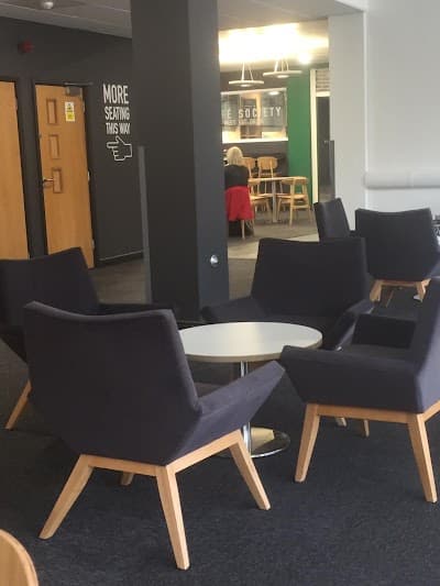 Interior of Café Society in Stafford ST18 0BF