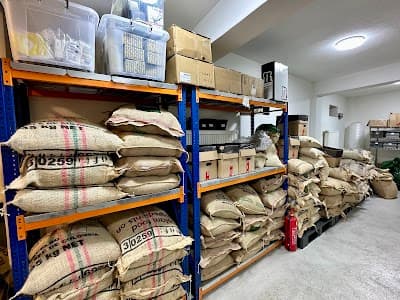 Interior of Posa Coffee Roastery in Fatih/İstanbul