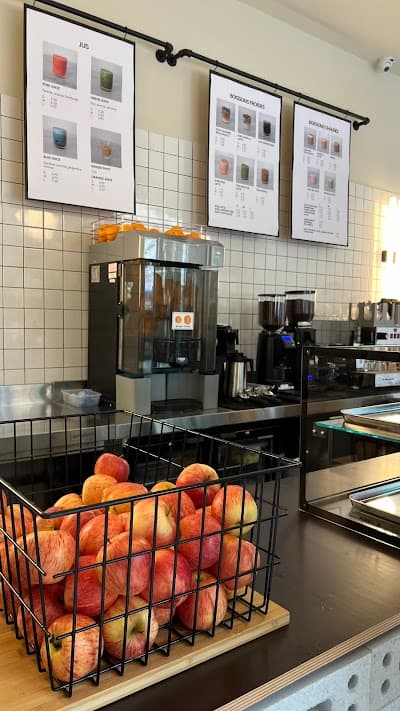 Interior of Fripsquare café & Vintage store in Lausanne
