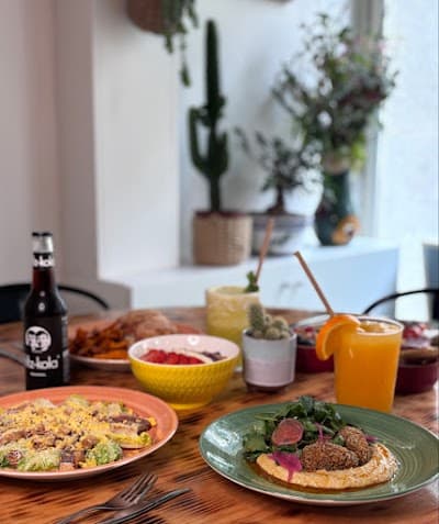 Flora Porto Brunch and Dishes coffee