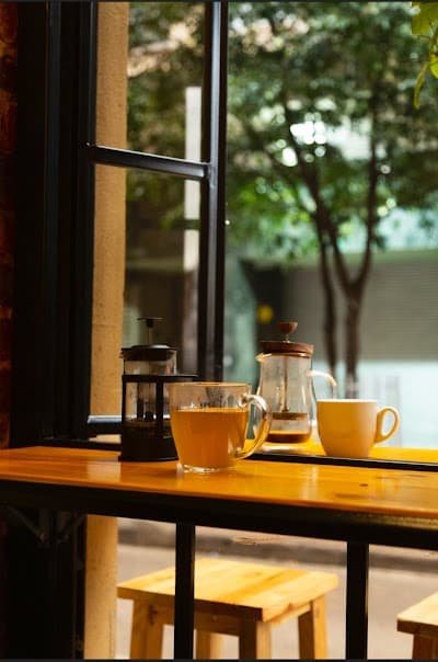 Interior of Robusta bakery coffee in Cundinamarca