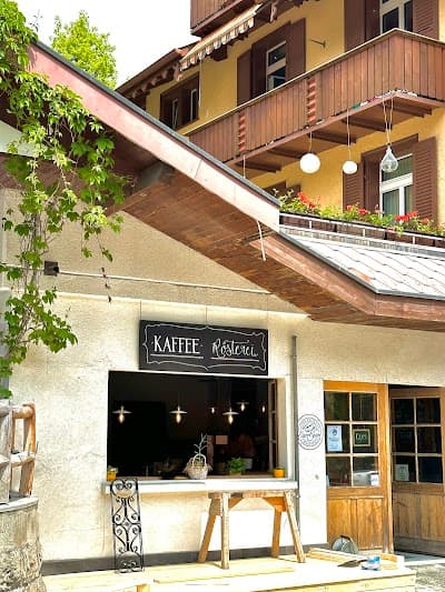 Interior of Eiger Bean The Coffee Roastery in Grindelwald