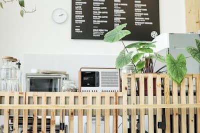Interior of blocleaf café in Metro Manila