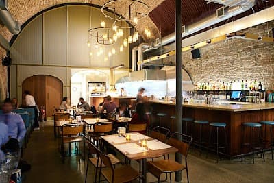 Interior of ARABICA BOROUGH MARKET in London SE1 9AF